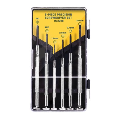 DELI TOOLS Set preciznih odvijača EDL3206 6 dijelova