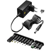 GOOBAY Univerzalni napajni adapter 5-15 V 36 W 24 A, crna