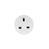 HAMA Putni adapter Tip F na Tip G (UK), bijeli