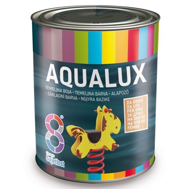 CHROMOS SVJETLOST temeljna boja za drvo AQUALUX BIJELA 0,75 l