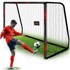 NEO-SPORT Nogometni gol NS-473 300x200x120 cm, crno-crveni