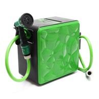 WILTEC Automatsko uvlačenje crijeva za vodu, 30 m, zeleno