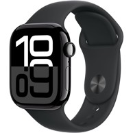 APPLE Pametni sat Series 10 GPS + Cellular 42mm Jet crno aluminijsko kućište s crnom sportskom narukvicom - S/M