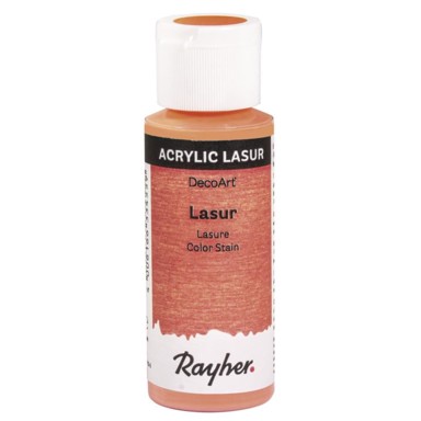 RAYHER Lazurna boja za drvo, 59 ml, narančasta
