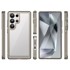 HURTEL Silikonska maskica s gel okvirom Outer Space, Samsung Galaxy S25 Ultra, prozirno crna