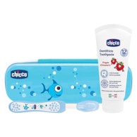 CHICCO Dječji set za njegu zubi plavi