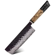 Damaskasti kuhinjski nož Ai-37323 Nakiri Kp37323, crni