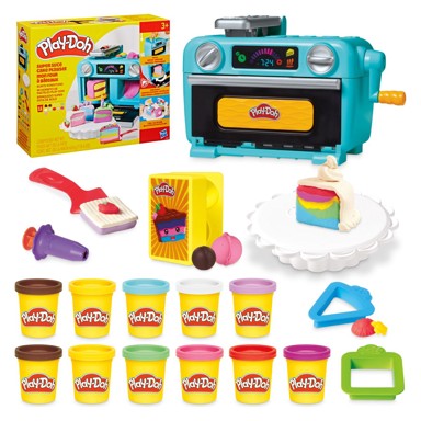 PLAY-DOH Set za izradu torta i kolača, 17 komada