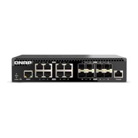 QNAP Switch QSW-M3216R-8S8T, upravljani, 16x GE portova, siva
