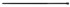 TOPEX Kabelske vezice 4,8 x 370 mm 75 kom, crne