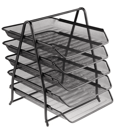 NET polica za dokumente 5A W4705, A4, crna