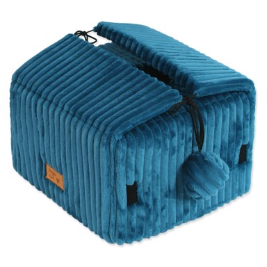 MAGIC CAT Šator za mačke Stripe, 40×36 cm, plavi