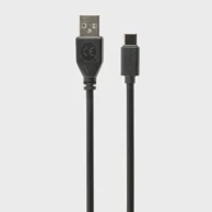 GEMBIRD Kabel USB-A/USB-C, crni, 1m, USB 2.0, USB A na USB C