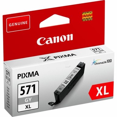 CANON Tinta, CLI-571XL, original, siva
