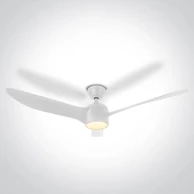 ONE LIGHT Stropni ventilator 40w led 22w cctv ip20 230v bijeli dm6306/w/v
