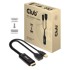 CLUB 3D Aktivni adapter HDMI 2.0 na DisplayPort 1.2, 4K 60 Hz HDR, crni