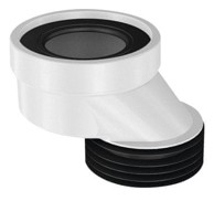 BRUCKNER WC manšeta ekscentrična fiksna, 60 mm, plastika