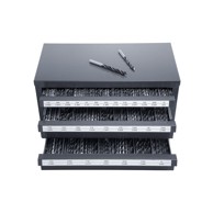 VEVOR Ormarić za dozator burgija s tri ladice 375 x 200 x 200 mm sivi