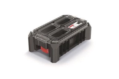 KISTENBERG Organizator MSX, crna, 368 x 228 x 126 mm