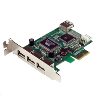 STARTECH Sučeljna kartica PEXUSB4DP, PCIe na USB 2.0