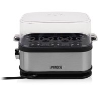 PRINCESS Kuhalo za jaja, 400 W, 6 jaja, inox