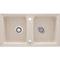 DEANTE Sudoper Zorba, granit, 78/BG/2, bež, ZQZ 5203