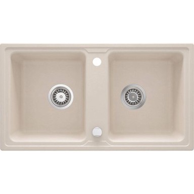 DEANTE Sudoper Zorba, granit, 78/BG/2, bež, ZQZ 5203