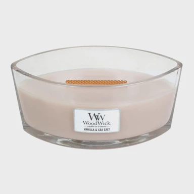 WOODWICK Svijeća classic elipse Vanila&Sea Salt - XL