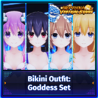Igra za PC: Neptunia Virtual Stars - Bikini Outfit: Goddess Set