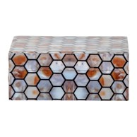 BLOOMINGVILLE Dekorativna kutija za pohranu od polyresina 13x10x5 cm Domino 