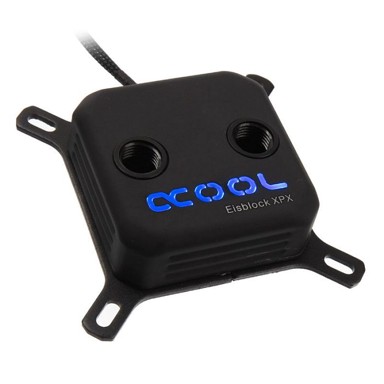 ALPHACOOL Vodeno hlađenje za CPU XPX, za Intel/AMD, crno