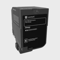 LEXMARK Toner 84C2HKE, crna
