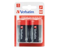 VERBATIM Baterija, D-LR20 Mono alkalna, 2 komada