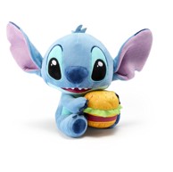 DISNEY Pliš Stitch s hamburgerom