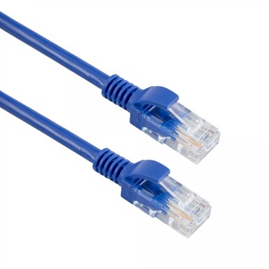 SBOX Mrežni kabel, UTP, CAT5e, 1 m, plavi