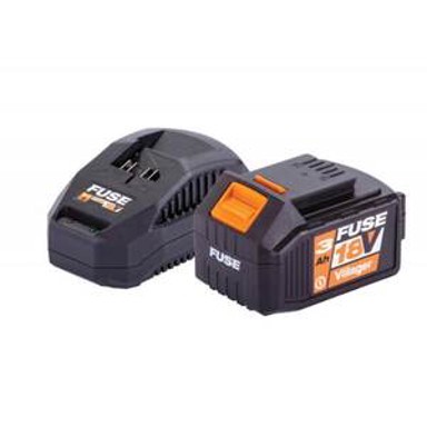 VILLAGER Fuse StarterPack 067113, baterija 3,0 Ah, punjač