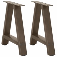 Noge za klub stolić A-oblika 38x(42-43) cm 2 kom