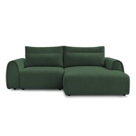 BOBOCHIC PARIS Tamno zelena kutna garnitura Aden, 246x152x90 cm