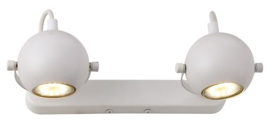Dekorativna zidna rasvjeta W10129-2, 2xGU10, bijela