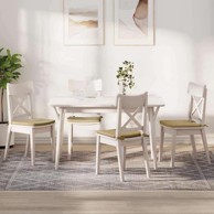 Jastučići za sjedenje 4 kom 40x40x3 cm, sivo-zeleni