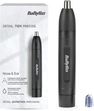 BABYLISS Trimer za nos i uši sustav s 2 oštrice nehrđajući čelik
