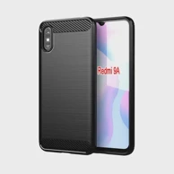 OEM Maskica Carbon Case za Xiaomi Redmi 9A / 9AT, crna