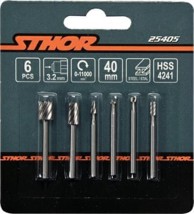 TOYA Sthor HSS rezači za mini brusilice 3,2 mm, 6 kom.