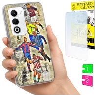 Maskica za Oppo A5 5G, s foto tiskom, sa zaštitnim staklom 9H