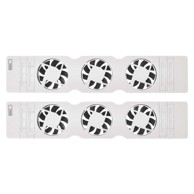 EMOS Duo ventilator za radijator P56PR2, bijeli