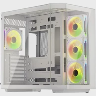 KRUX Kućište Empero Tower bijelo, kaljeno staklo x 2