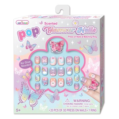 HOT FOCUS Set za nokte, Leptir