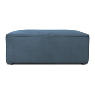 SCANDIC Plavi modularni tabure od samta Sting, 103x69x44 cm