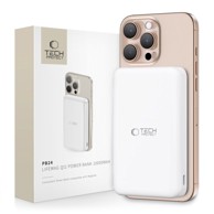 TECH-PROTECT LifeMag Powerbank PB24, 10. 000 mAh, MagSafe, bijela