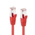 Mrežni spojni kabel, S/FTP, kategorija 6A, duljina 0,25 m, LSZH, crvena